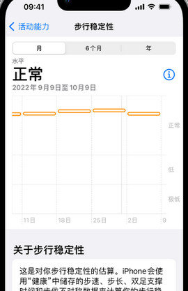 厚街镇iPhone手机维修如何在iPhone开启'步行稳定性通知'