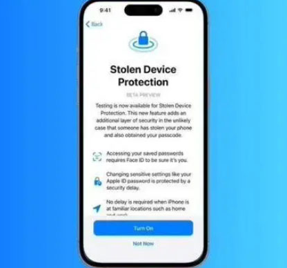 厚街镇苹果授权维修店分享被盗设备保护功能开启方法 