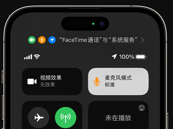 厚街镇苹果授权维修网点分享iPhone在通话时让你的声音更清晰 