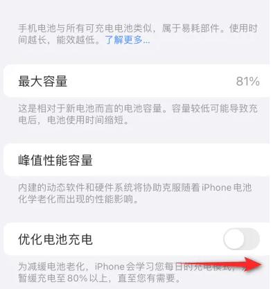 厚街镇苹果15维修分享iPhone15充电到80%就充不进电了怎么办 