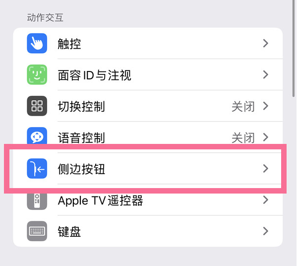 厚街镇苹果14维修店分享iPhone14 Plus侧键双击下载功能关闭方法 