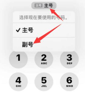 厚街镇苹果14维修店分享iPhone 14 Pro Max使用副卡打电话的方法 