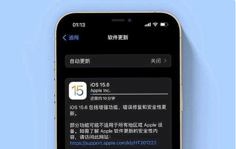 厚街镇苹果手机维修分享iOS 15.6续航怎么样 