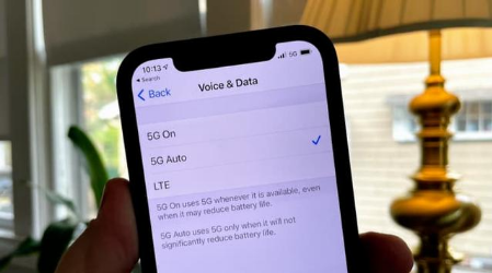 厚街镇苹果手机维修分享iPhone 12如何打开或关闭5G网络 